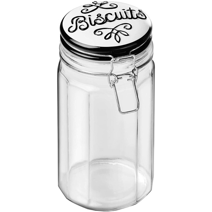 Clear Medium Design Toscano Istu Glass Canisters Clear Medium Design Toscano Istu Glass Canisters